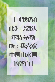 《我仍在此》导演沃尔特·塞勒斯：我喜欢中国山水画的留白