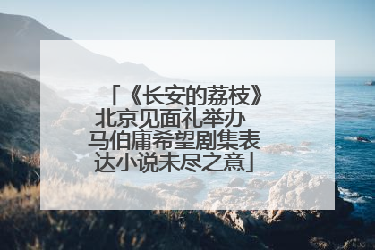 《长安的荔枝》北京见面礼举办 马伯庸希望剧集表达小说未尽之意