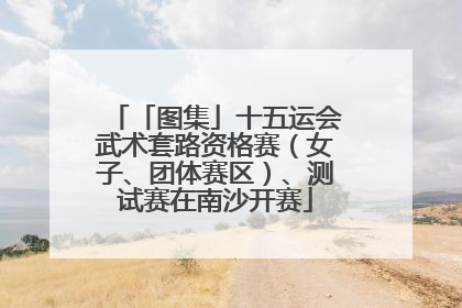 「图集」十五运会武术套路资格赛（女子、团体赛区）、测试赛在南沙开赛