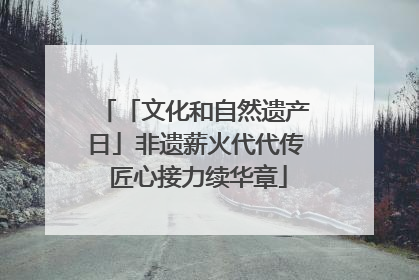 「文化和自然遗产日」非遗薪火代代传 匠心接力续华章