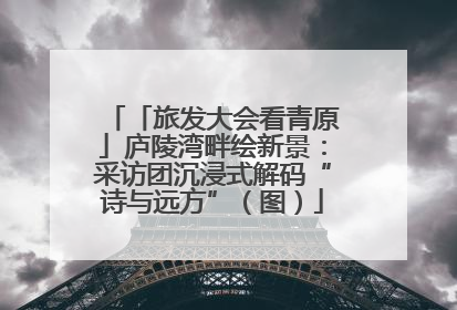 「旅发大会看青原」庐陵湾畔绘新景：采访团沉浸式解码“诗与远方”（图）