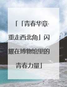「青春华章·重走西北角」闪耀在博物馆里的青春力量