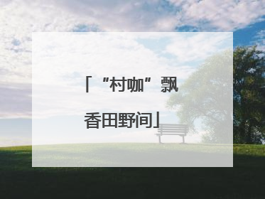 “村咖”飘香田野间