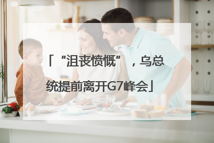 “沮丧愤慨”，乌总统提前离开G7峰会