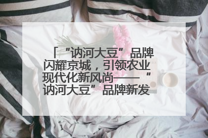 “讷河大豆”品牌闪耀京城，引领农业现代化新风尚——“讷河大豆”品牌新发地推介会圆满落幕