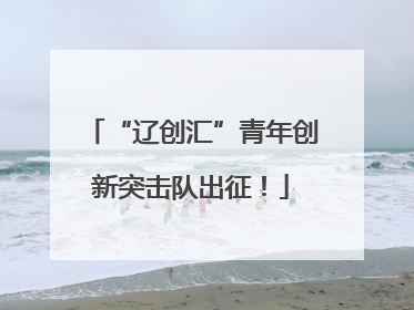 “辽创汇”青年创新突击队出征！