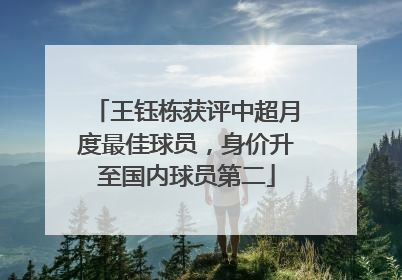 王钰栋获评中超月度最佳球员，身价升至国内球员第二