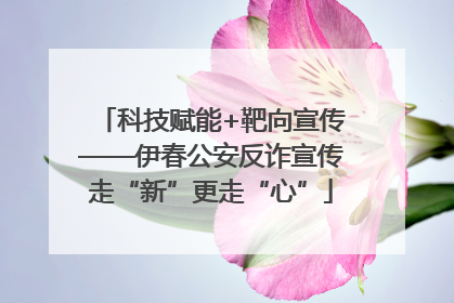 科技赋能+靶向宣传——伊春公安反诈宣传走“新”更走“心”