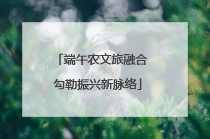 端午农文旅融合 勾勒振兴新脉络