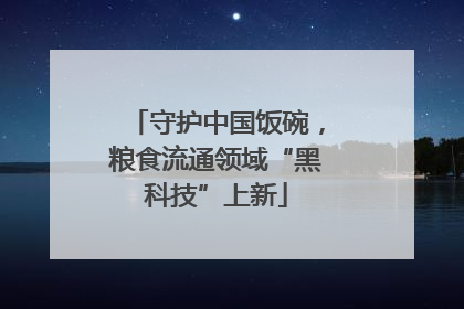 守护中国饭碗，粮食流通领域“黑科技”上新