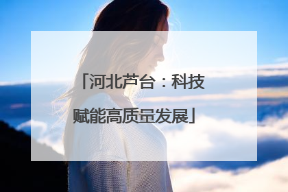 河北芦台：科技赋能高质量发展