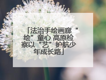 法治手绘画廊“绘”童心 高原检察以“艺”护航少年成长路