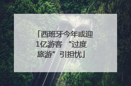 西班牙今年或迎1亿游客 “过度旅游”引担忧