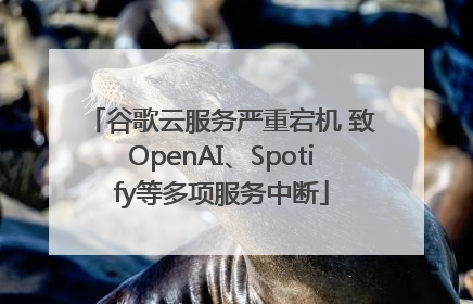 谷歌云服务严重宕机 致OpenAI、Spotify等多项服务中断