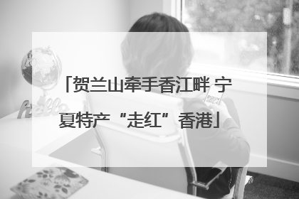 贺兰山牵手香江畔 宁夏特产“走红”香港