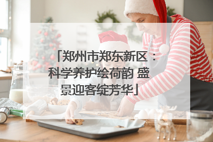 郑州市郑东新区：科学养护绘荷韵 盛景迎客绽芳华