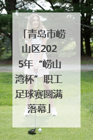 青岛市崂山区2025年“崂山湾杯”职工足球赛圆满落幕