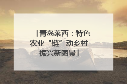 青岛莱西：特色农业“链”动乡村振兴新图景