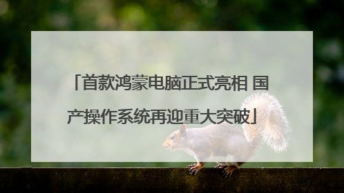 首款鸿蒙电脑正式亮相 国产操作系统再迎重大突破