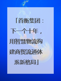 首衡集团：下一个十年，用智慧物流构建商贸流通体系新格局