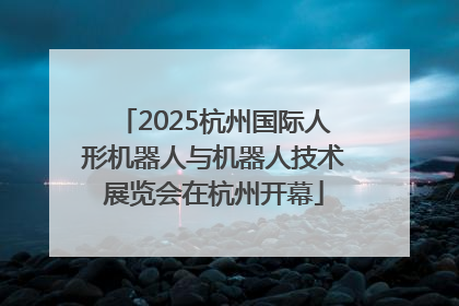 2025杭州国际人形机器人与机器人技术展览会在杭州开幕